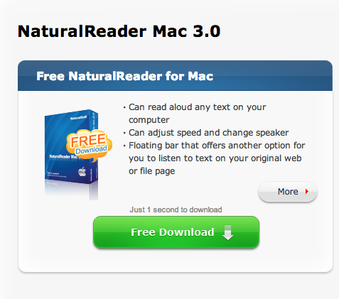 Lettore vocale gratuito per Mac